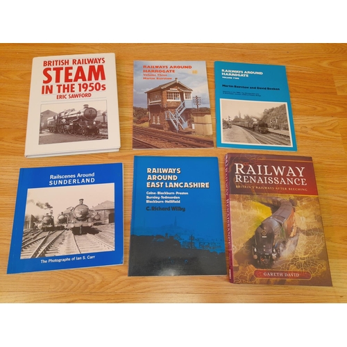 178 - Collection of Railway Related Reference Books (22) to include Railways Around East Lancashire, Rail ... 