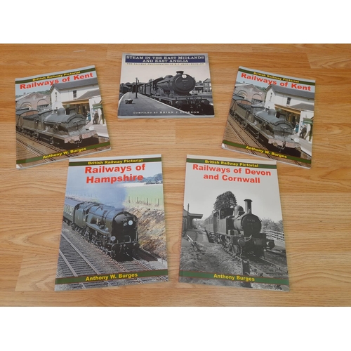 178 - Collection of Railway Related Reference Books (22) to include Railways Around East Lancashire, Rail ... 