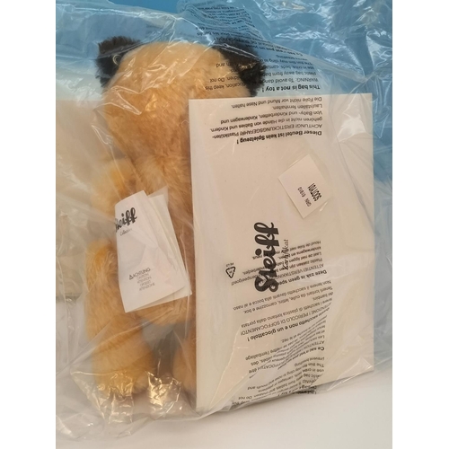 21 - Boxed Unopened Steiff 'Sooty' Bear 664137 with Paperwork. 26cm Tall.