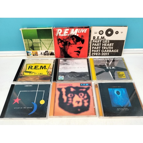 216 - Collection of 17 CDs to include R.E.M and Chris Rea.