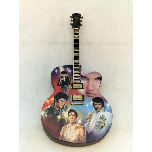 236 - Bradford Exchange 'Elvis Live and on Stage' Ceramic Wall Plaque (20 x 16cm) plus Elvis Presley 'Rock... 