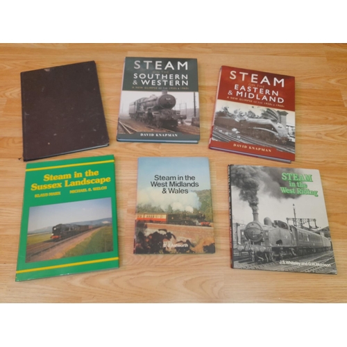 244 - Collection of Railway Related Reference Books to include Steam in the Scottish Landscape, Steam in t... 