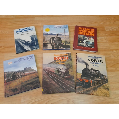 244 - Collection of Railway Related Reference Books to include Steam in the Scottish Landscape, Steam in t... 