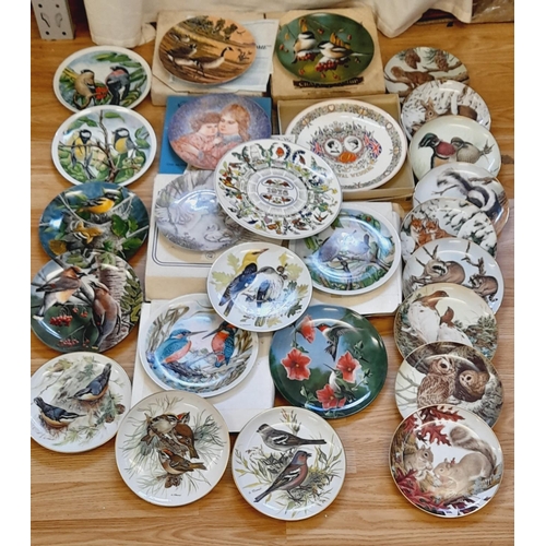 322 - Quantity of Collectors Plates to include Goebel Bird Plates (4), The Forest Year (9), etc.