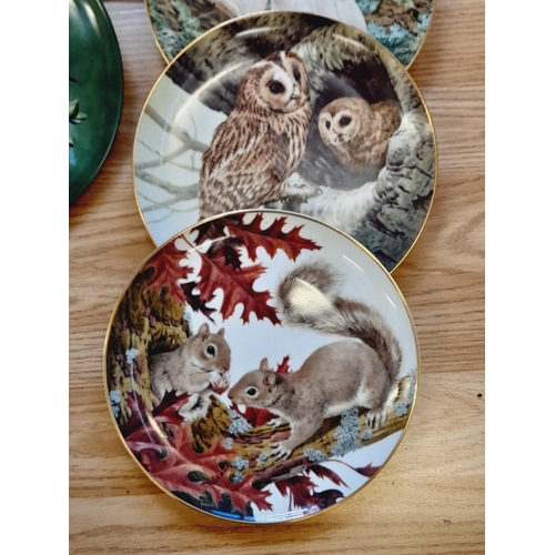 322 - Quantity of Collectors Plates to include Goebel Bird Plates (4), The Forest Year (9), etc.