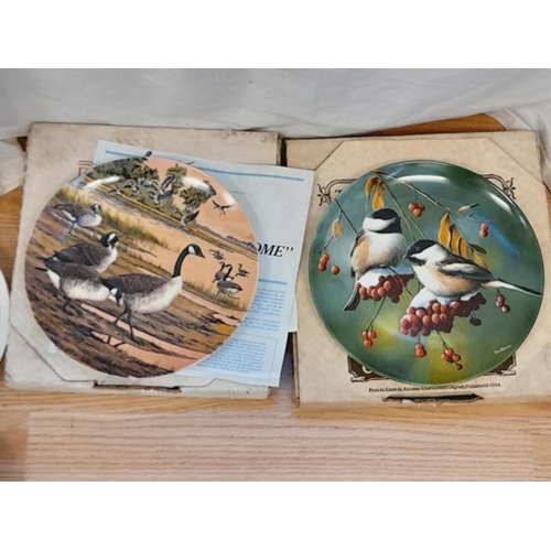 322 - Quantity of Collectors Plates to include Goebel Bird Plates (4), The Forest Year (9), etc.