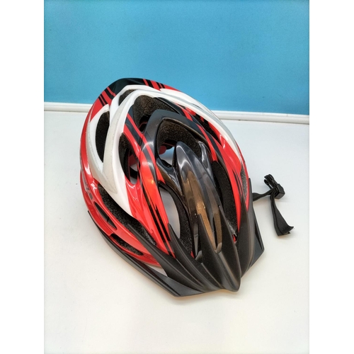 325 - Pendelton Wire Cycle Basket, New Pannier Bag Satchels (2) plus HardnutZ Cycle Helmet 54-61cms.