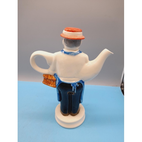 328 - Carters of Suffolk Limited Edition Novelty Teapots (4) to include 'Waitress' 30/250, 'Fishmonger' 8/... 