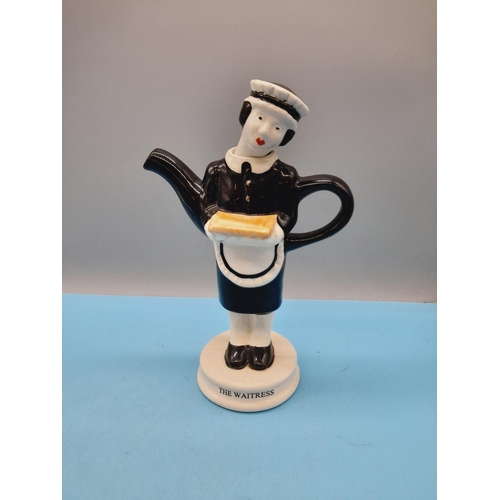 328 - Carters of Suffolk Limited Edition Novelty Teapots (4) to include 'Waitress' 30/250, 'Fishmonger' 8/... 