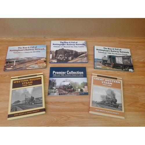 330 - Collection of Railway Related Reference Books to include Great Western Steam, Western Region Steam, ... 