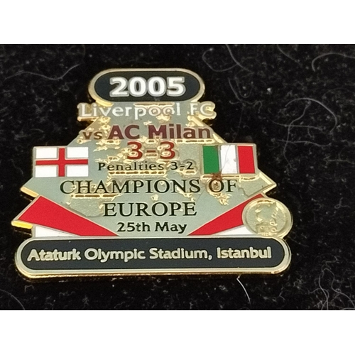 352 - Collection of Mixed Football Pin Badges (7) to include 1998 Chelsea V Real Madrid, 2009 FA Cup Final... 