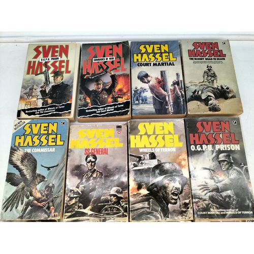 406 - Collection of Sven Hassel War Related Paperbacks (16).