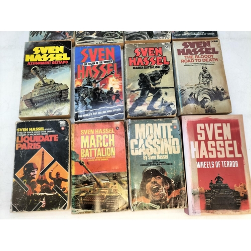 406 - Collection of Sven Hassel War Related Paperbacks (16).