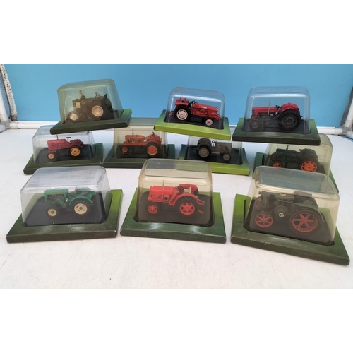 511 - Boxed Hachette Die-Cast Collectors Tractors (10).