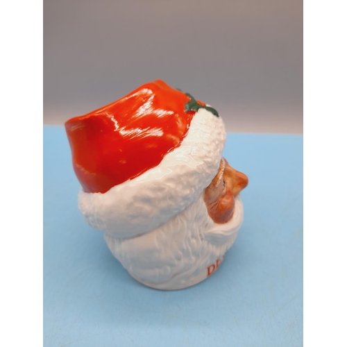 63 - Dewar's Whisky 3rd Edition Santa Claus Jug by John Humphries Pottery plus Crown Devon 'Santa' Toby J... 