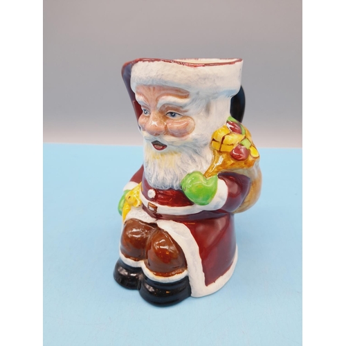 63 - Dewar's Whisky 3rd Edition Santa Claus Jug by John Humphries Pottery plus Crown Devon 'Santa' Toby J... 