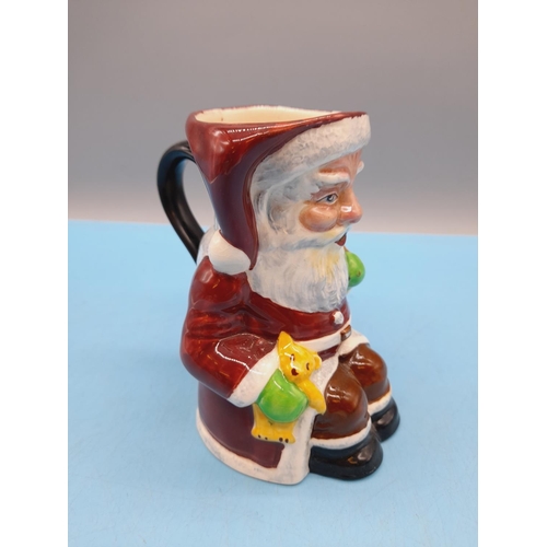 63 - Dewar's Whisky 3rd Edition Santa Claus Jug by John Humphries Pottery plus Crown Devon 'Santa' Toby J... 