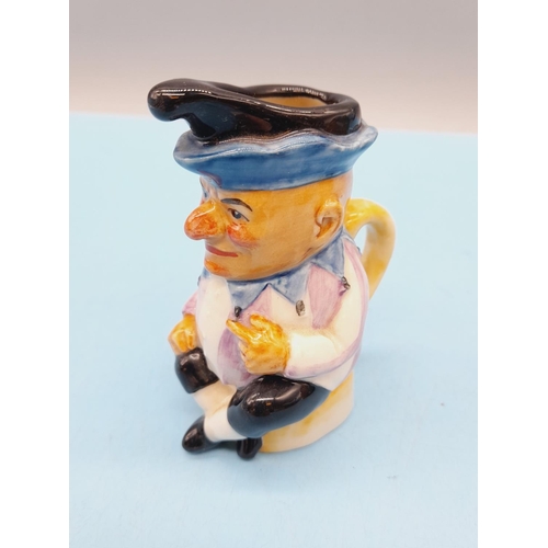 64 - Peggy Davies Collectors Guild 2007  Issue No 3 'Mr Punch' 9cm Toby Jug plus Prestige Jugs 'Compo' Ch... 