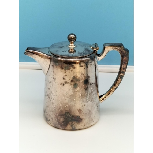 375 - Walker & Hall Plated Teapot and Hot Water Pot/Coffee Pot. 1.5 Pints.