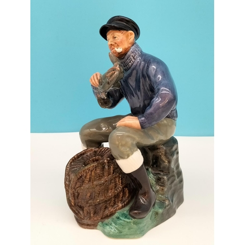 118 - Royal Doulton 20cm Figure 'The Lobster Man' HN 2317. Seconds Quality.