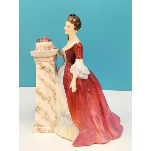 119 - Royal Doulton 19cm Lady Figure 'Rendezvous' HN 2212. Seconds Quality.