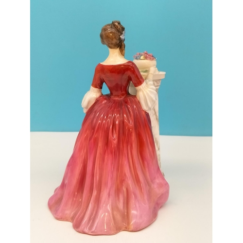 119 - Royal Doulton 19cm Lady Figure 'Rendezvous' HN 2212. Seconds Quality.