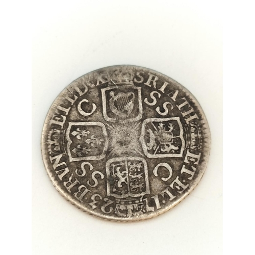 171 - George I Silver Shilling 1723.