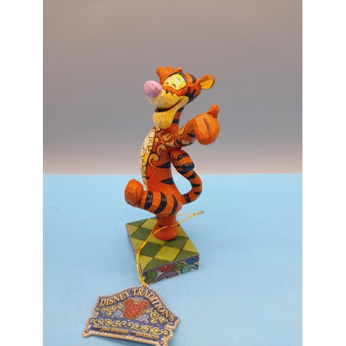 233 - New in Box Disney Traditions Showcase Collection 12cm Figure of Tigger 'Tiggerific'. 4016554