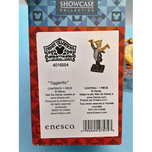 233 - New in Box Disney Traditions Showcase Collection 12cm Figure of Tigger 'Tiggerific'. 4016554