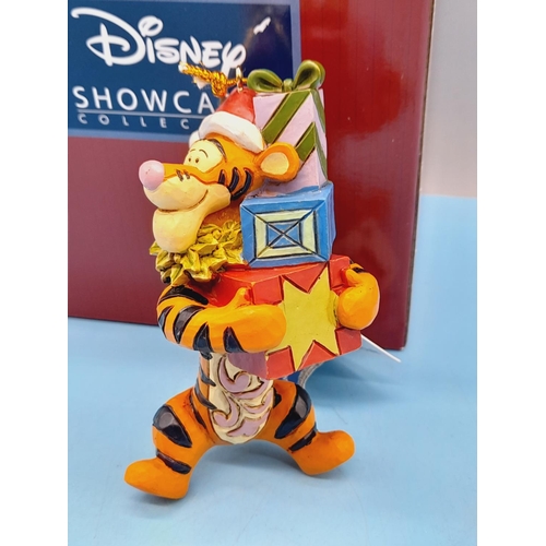 235 - New in Box Disney Traditions 9cm Hanging Christmas Ornament of Tigger.