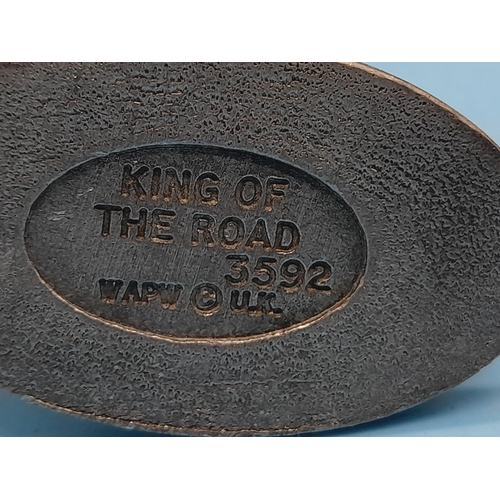 238 - Collection of Myth and Magic Pewter Collectables (5) to include King of the Road, The Wizards Scroll... 