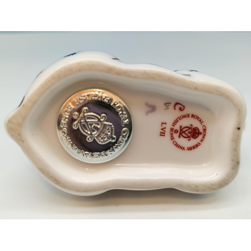 252 - 2 x Royal Crown Derby Paperweights  'Rabbit' with Gold Stopper being One of the Original Six Paperwe... 