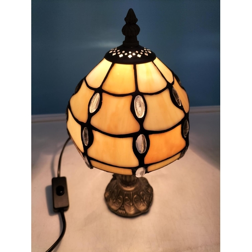 275 - Tiffany Style Lamp W/O. 30cm Tall.