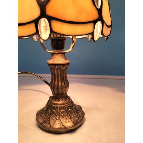 275 - Tiffany Style Lamp W/O. 30cm Tall.