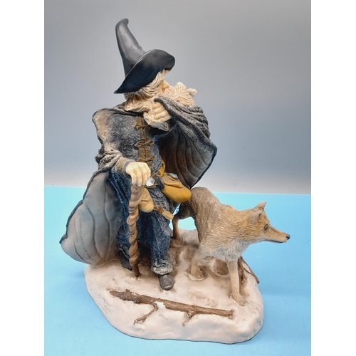 284 - Hap Henrikson Limited Edition Figure 'Thorlief Graybeard'. 26cm Tall.