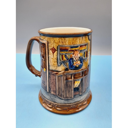 311 - Beswick Collectors Limited Edition 'Scrooge' 12.5cm Tankards (5). For Christmas 1972 - 1976.