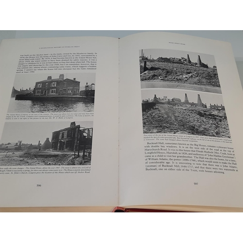 349 - Hardback 'A Sociological History of the City of Stoke on Trent' by E.J.D. Warrilow. Limited Edition ... 