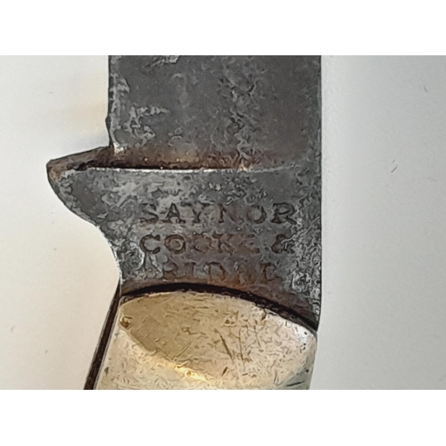 353 - Saynor Pruning Knife. Tip Missing.