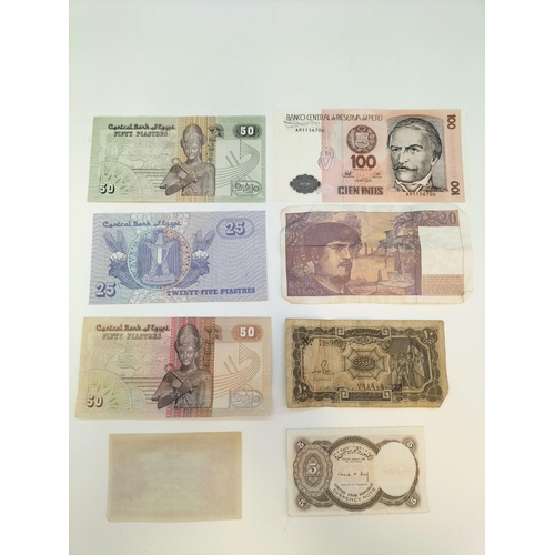 576 - Collection of Mixed Bank Notes to include 1st July 1941 Board of Commissioners of Currency, Malaya F... 