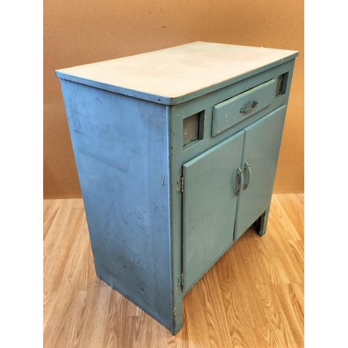 629 - Retro 1950's Kitchen Cabinet. 76cm High, 64cm x 40cm. Collection Only.