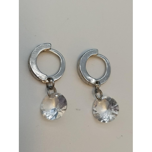 636 - 3 Pairs of 925 Silver Earrings.