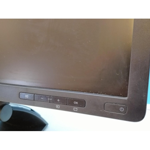 294 - HP Elite Display E231 PC Monitor Screen. 54cm x 33cm. Collection Only.