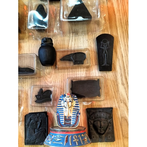 30 - Collection of Approx 53 DeAgostini 'The Glory of Ancient Egypt' Figures C1990's. 35 Still in Origina... 