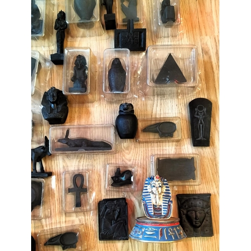 30 - Collection of Approx 53 DeAgostini 'The Glory of Ancient Egypt' Figures C1990's. 35 Still in Origina... 