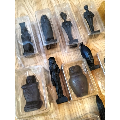 30 - Collection of Approx 53 DeAgostini 'The Glory of Ancient Egypt' Figures C1990's. 35 Still in Origina... 