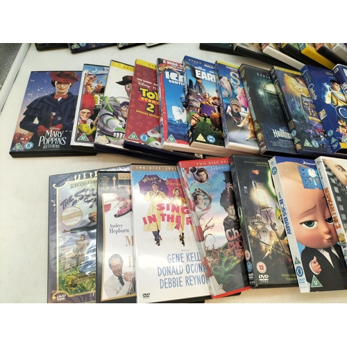 334 - Collection of Mixed Disney, Musical DVDs, etc.