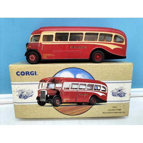 335 - Boxed Corgi Public Transport Buses (2), No 97213 Leyland Tiger and 97171 Burlingham Seagull.