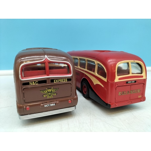 335 - Boxed Corgi Public Transport Buses (2), No 97213 Leyland Tiger and 97171 Burlingham Seagull.