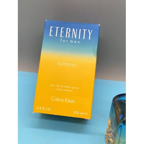 344 - Boxed Calvin Klein Eternity for Men 'Summer' 100ml EDT.