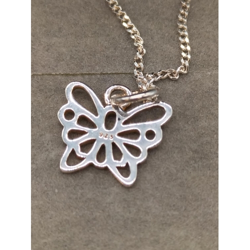 357 - Boxed Reverie 925 Silver Butterfly Design 17